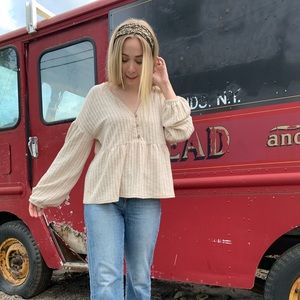 Cream Dream Boho Top